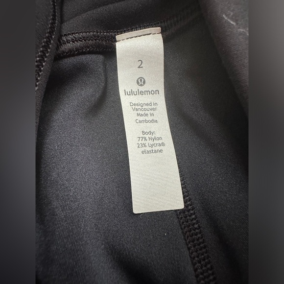Rare, Special Edition Lululemon Wunder Train High Rise Tight 25" Size 2 - Picture 12 of 12